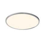 Nordlux LED Plafondlamp Oja 42 Wit en Chroom 19W 2100lm - 830-840 CCT | 430mm - IP54 - Nachtmodus