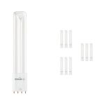 Voordeelpak 10x Ledvance Dulux-L LED 8W - 830 Warm Wit | Vervangt 18W
