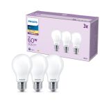Voordeelpak 3x Philips Lamp LED E27 Spot Mat 7W 806lm - 827 Zeer Warm Wit
