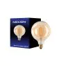 Noxion Pro Classic LED E27 Globe Filament Amber 125mm 8W 710lm - 822 Zeer Warm Wit | Dimbaar - Vervangt 60W