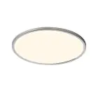 Nordlux LED Plafondlamp Oja 42 Wit en Chroom 19W 2100lm - 830-840 CCT | 430mm - IP54 - Nachtmodus