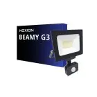 Noxion LED Breedstraler Beamy G3 30W 3300lm 110D - 840 Koel Wit | IP65 - Bewegings- En Lichtsensor - Symmetrisch